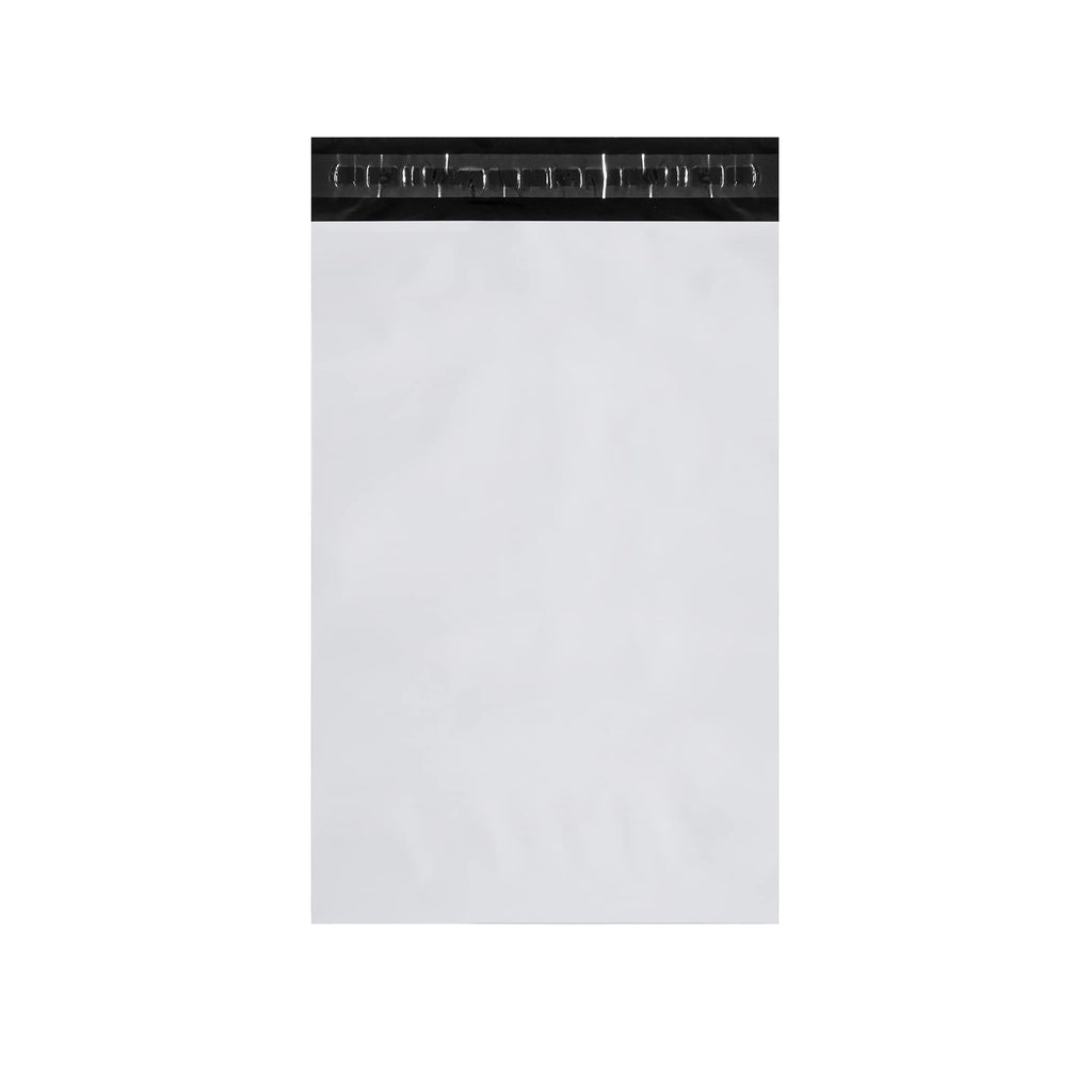 White Poly Mailers 14.5x19 in, Shipping Bags, 100 Pcs | Mailer bags for shipping clothes and large shipping envelopes for packing shirts, hoodies, and apparel.