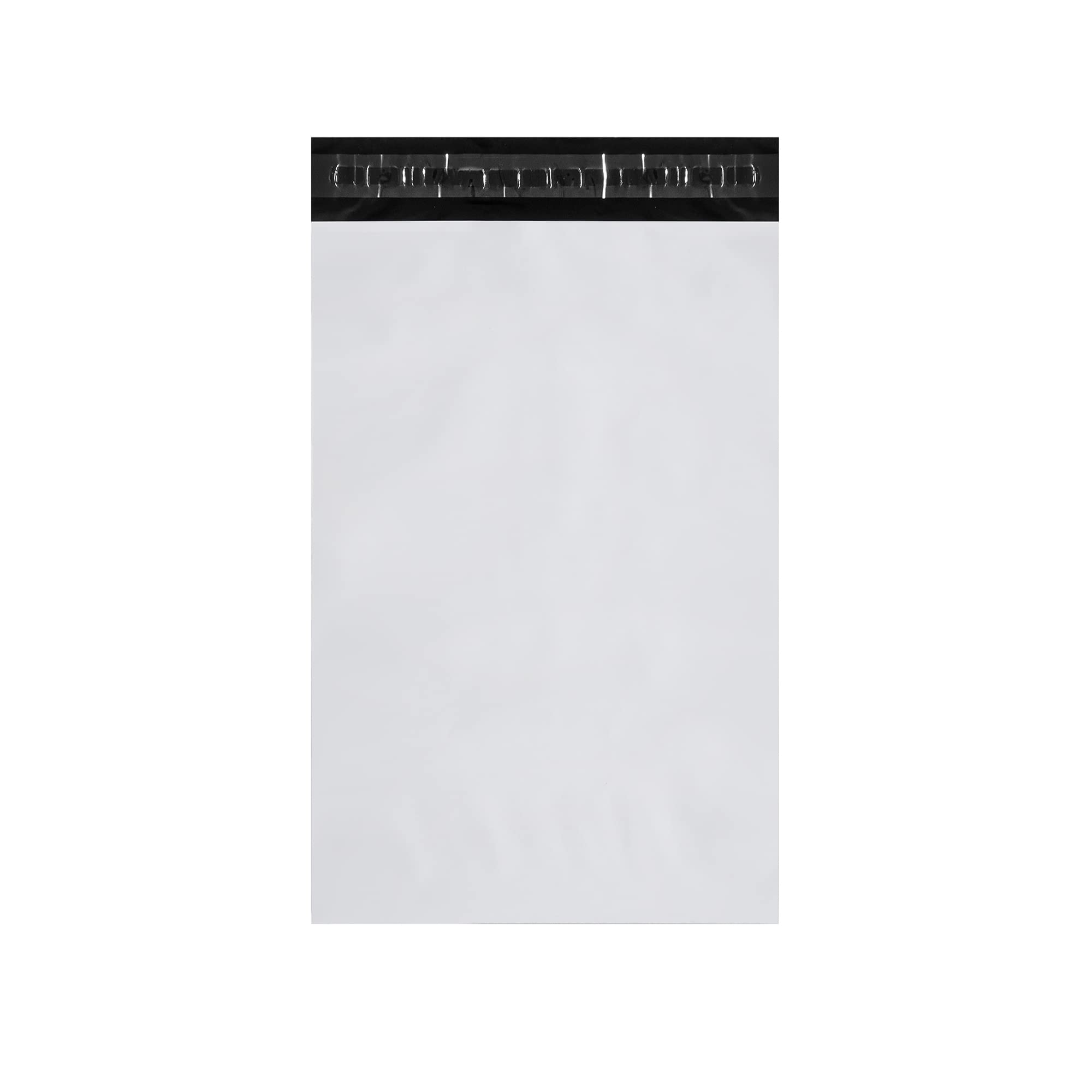 White Poly Mailers 14.5x19 in, Shipping Bags, 100 Pcs | Mailer bags for shipping clothes and large shipping envelopes for packing shirts, hoodies, and apparel.