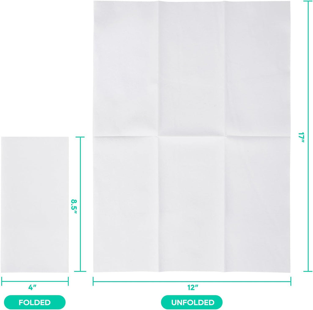200PACK Disposable Hand Towels for Bathroom, Soft and Absorbent Paper Guest Towels Disposable Decorative Bathroom Hand Napkins for Kitchen, Parties, Weddings, Dinners