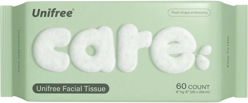 Unifree Facial Towel l Disposable Dry Wipes l 4 -pack Value Pack, 240 Count Towel,Absorbent,Reusable, Soft, Comfort Skincare