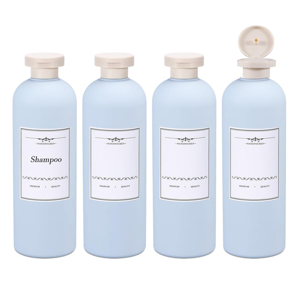 ASEVAT3.4oz 3Pcs Green Plastic Refillable Travel Shampoo and Conditioner Bottles Plastic Refillable Travel Shampoo Bottles with Flip Cap Shampoo and Conditioner Dispenser