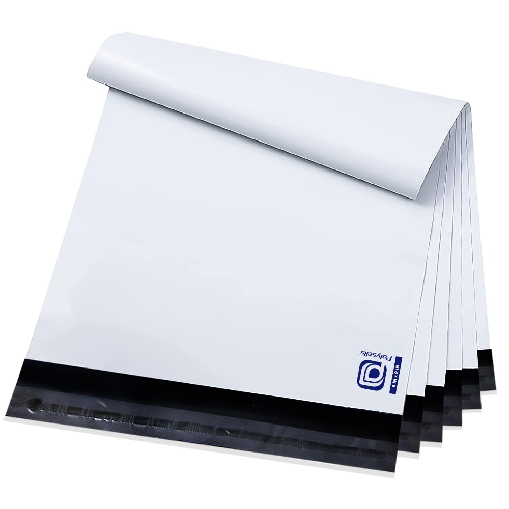 POLYSELLS 100 Pcs 14.5x19 Inch Poly Mailers Shipping Envelopes, Strong Adhesive Sealing, Waterproof, and Tear-resistant Postal Mailing Bags for Clothing and Accessories