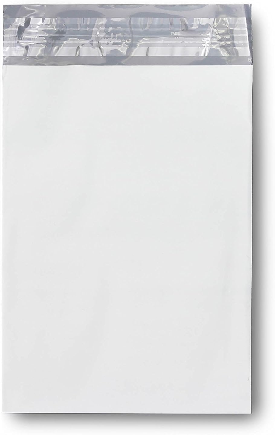 White Poly Mailers 14.5x19 in, Shipping Bags, 100 Pcs | Mailer bags for shipping clothes and large shipping envelopes for packing shirts, hoodies, and apparel.