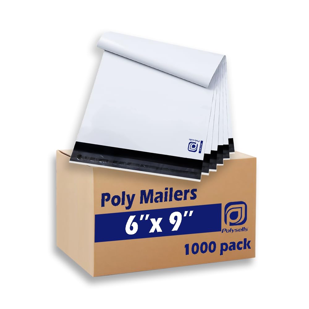 POLYSELLS 100 Pcs 14.5x19 Inch Poly Mailers Shipping Envelopes, Strong Adhesive Sealing, Waterproof, and Tear-resistant Postal Mailing Bags for Clothing and Accessories