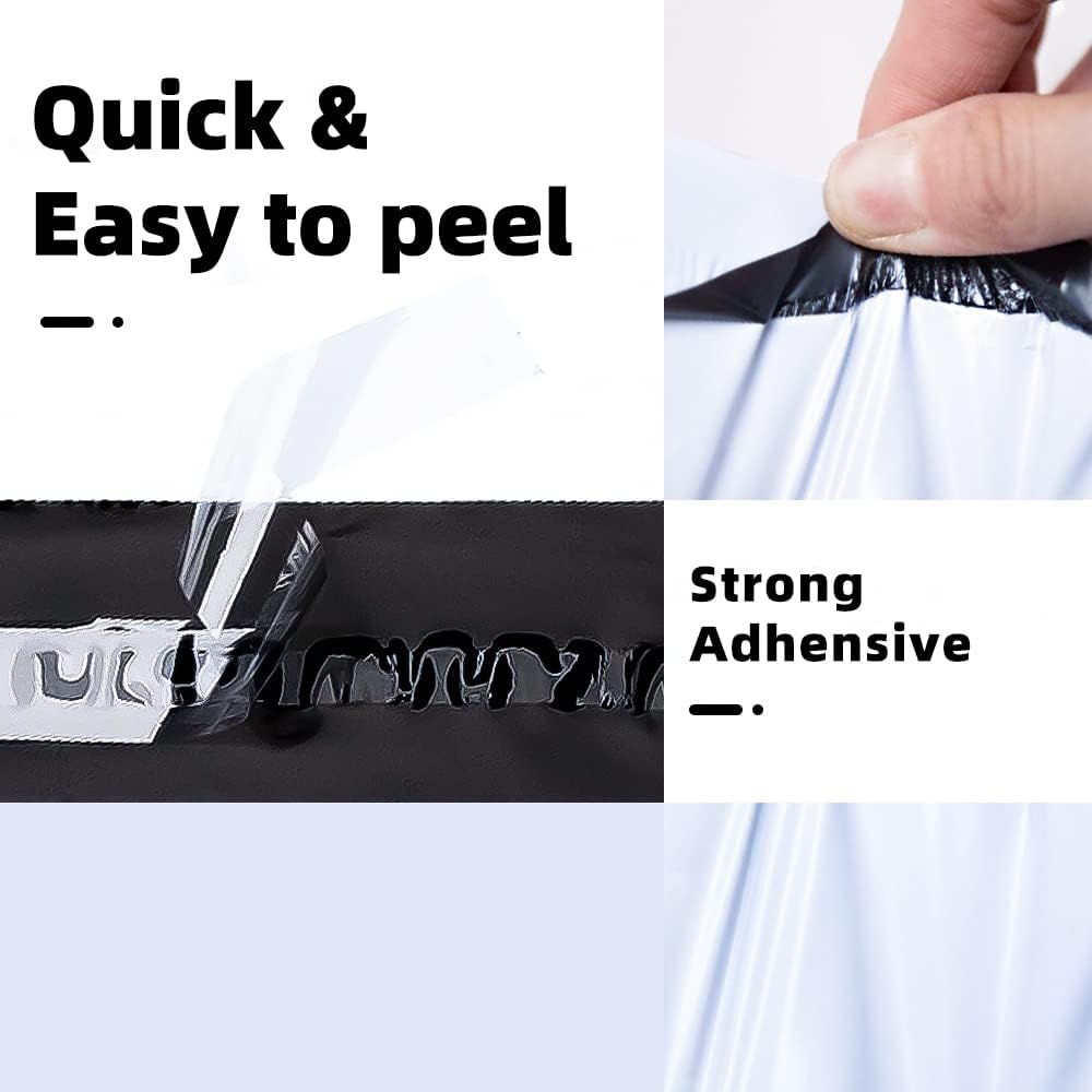POLYSELLS 100 Pcs 14.5x19 Inch Poly Mailers Shipping Envelopes, Strong Adhesive Sealing, Waterproof, and Tear-resistant Postal Mailing Bags for Clothing and Accessories