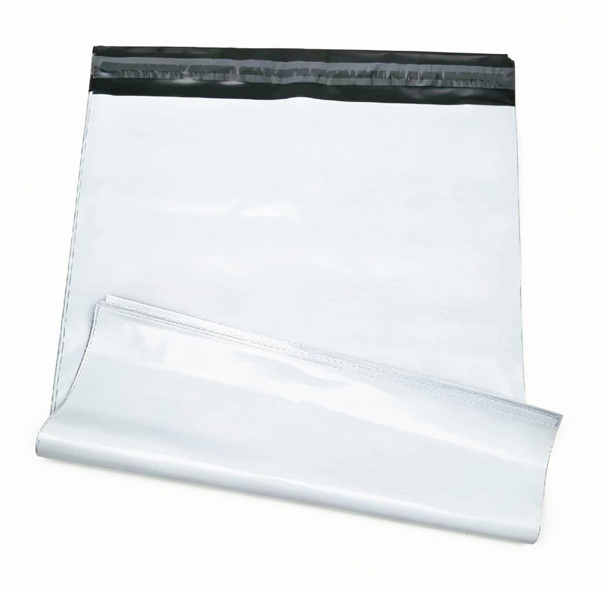 17.7 X 22 Inches White Poly Mailers，Large Self-Sealing Shipping Bags 10 Pcs | Waterproof Plastic Packaging Envelopes Bag