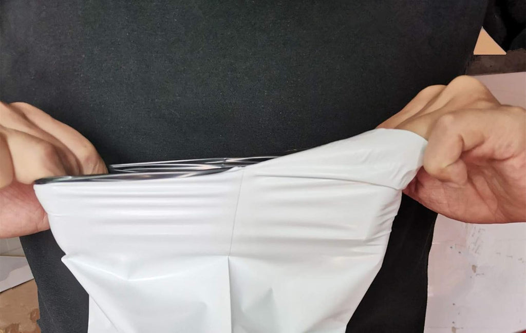17.7 X 22 Inches White Poly Mailers，Large Self-Sealing Shipping Bags 10 Pcs | Waterproof Plastic Packaging Envelopes Bag