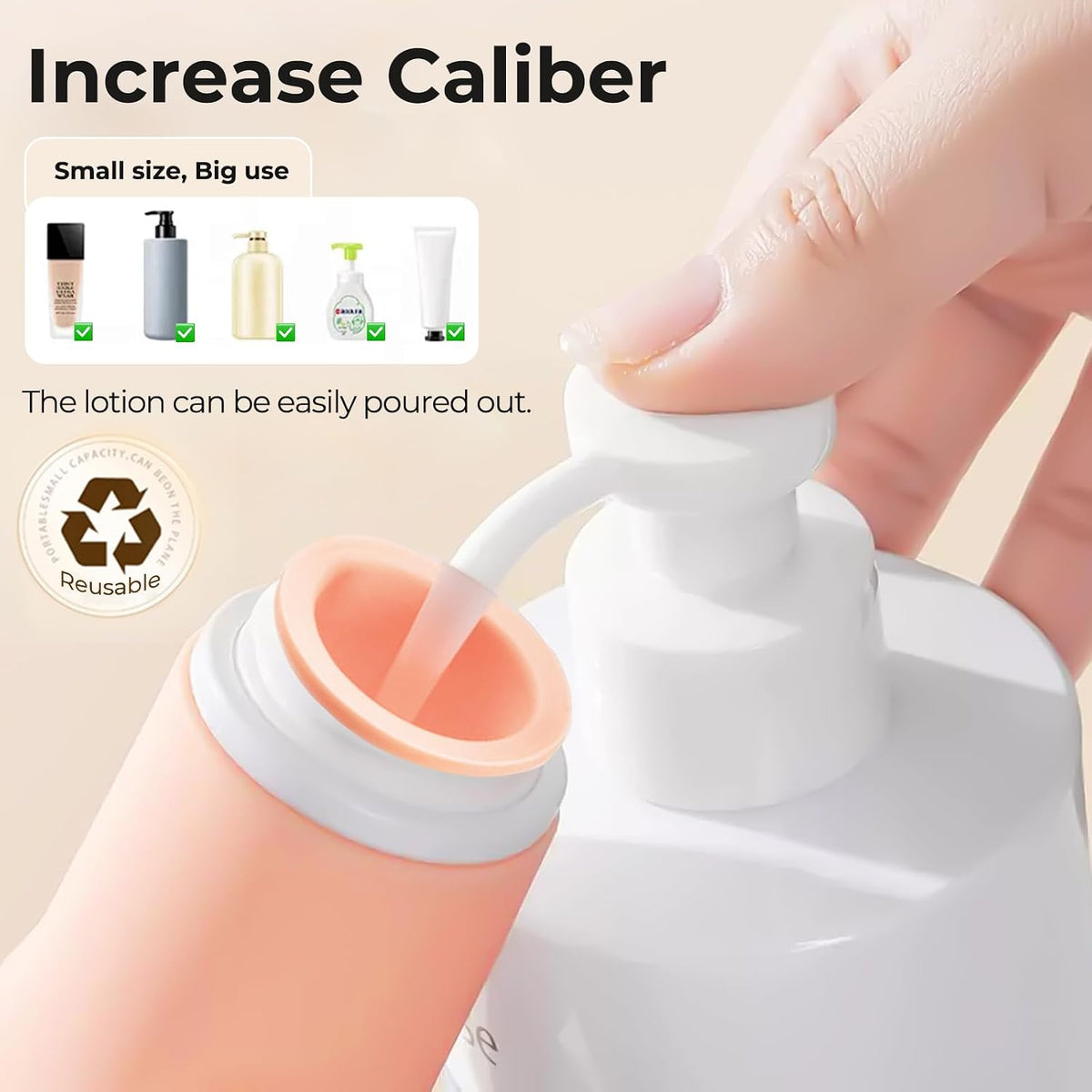 17 Pack Travel Bottles for Toiletries, TSA Approved Leak Proof Silicone Travel Containers for Toiletries with Label-Dopamine Color