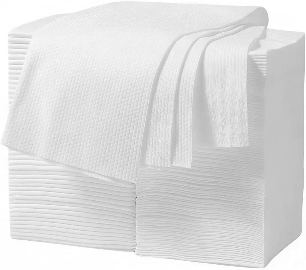 100PCS Disposable Towel, 28" ×12" Disposable Hair Towel for Spa Travel | Soft Absorbent Hair Drying Towels, Durable Lint-Free Travel Towels for Beauty Salon, Barber Shop, Gym, Bulk Clients Towels