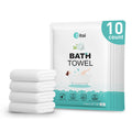 Disposable Bath Towels XXL,Thick Beach Towels for Travel 30"X60" | Extra Large Camping Towels for Hotel,Quick Dry Absorbent Shower Tissue for Body Gym Beach Swimming Spa (10 Count) Travel Pack