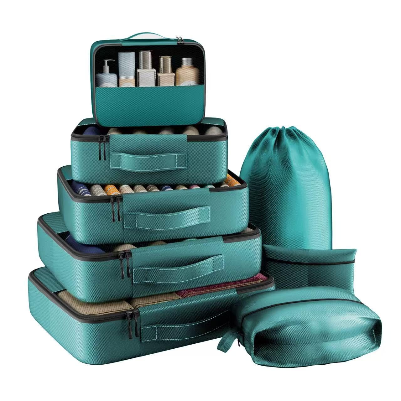 8 Set Packing Cubes for Travel,Luggage Organizers for Travel Accessories
