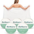 Benano 55.1x27.5 in Compressed Bath Towel Tablets | Travel Towel, 5 Pack | Water-activated, large reusable compact bath towels. Perfect for camping, hotel, hiking, sports, beach, swimming, vacation.