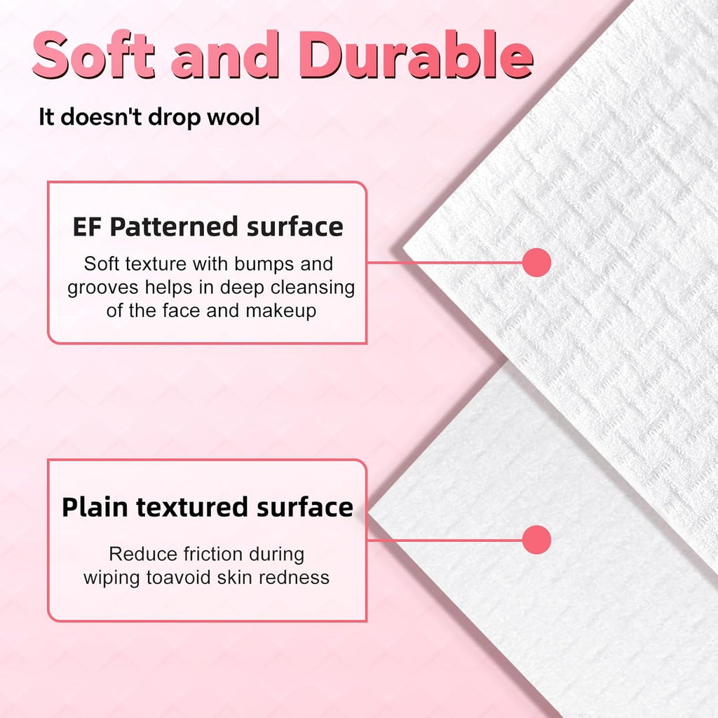 ICOTLE 50 Pcs Compressed Towels Disposable Cotton Coin Tissue Pack, Portable Face Cloths, Soft Thick Expandable Wash Towels for Travel, Home, Camping, Outdoor, Gym, Makeup Removal