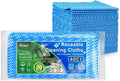 AIDEA Cleaning Wipes, Multi-Purpose Towel Reusable Cleaning Cloths 40Ct(1 Pack), Domestic Wipes, Dish Cloths(12''x24'') | Cleaning Rags Dish Cloths for Washing, Daily Cleaning Towel for Household/ Bathroom and Office Cleaning Supplies, Blue
