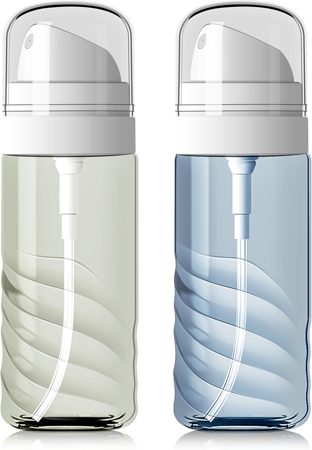 Yolaist 2 Pack 2oz/60ml Small Spray Bottle, Fine Mist TSA Travel Size Toiletries Sprayer – Refillable & Leak Proof Mini Empty Mister for Hair, Face Toner, Cleaning, Plants