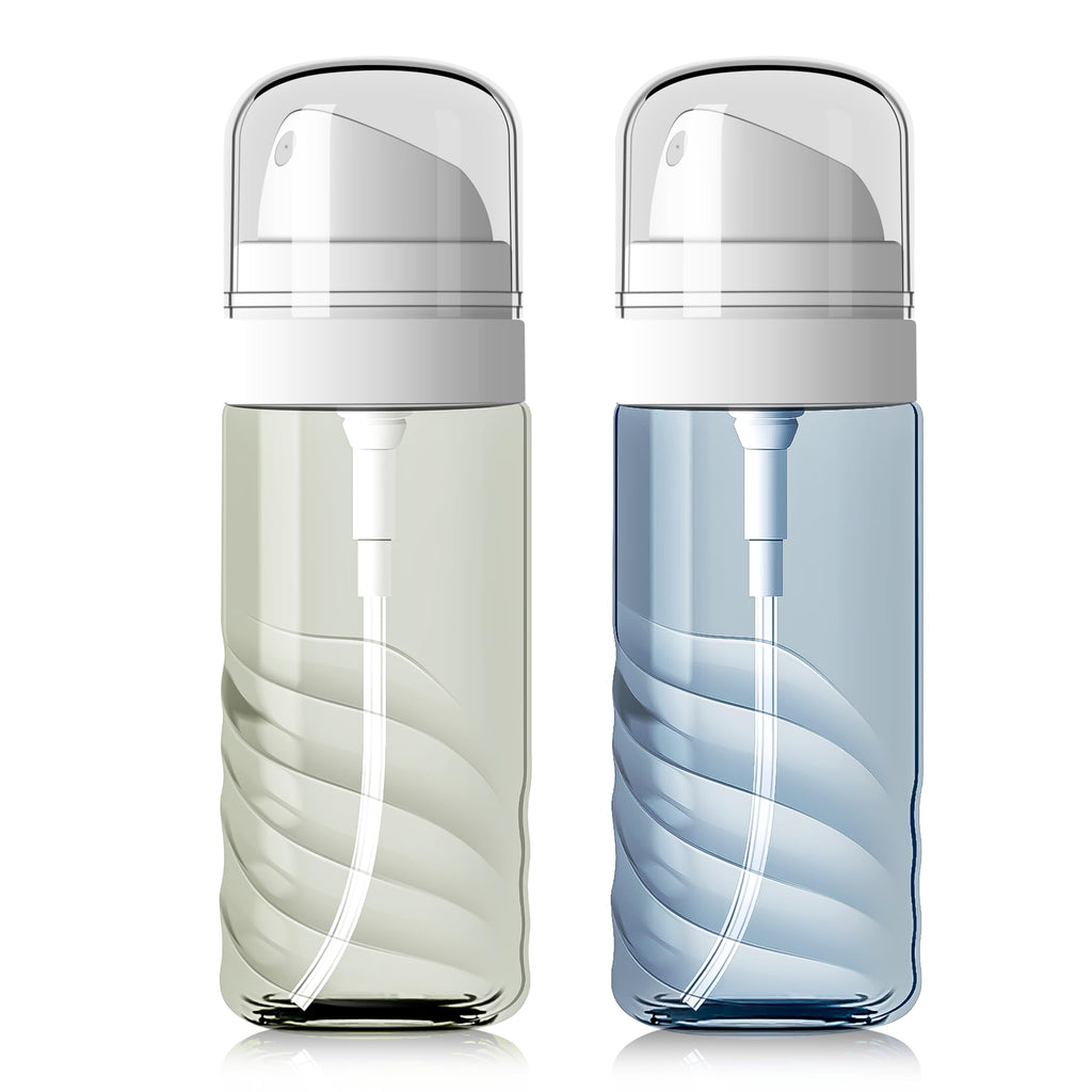 Yolaist 2 Pack 2oz/60ml Small Spray Bottle, Fine Mist TSA Travel Size Toiletries Sprayer – Refillable & Leak Proof Mini Empty Mister for Hair, Face Toner, Cleaning, Plants
