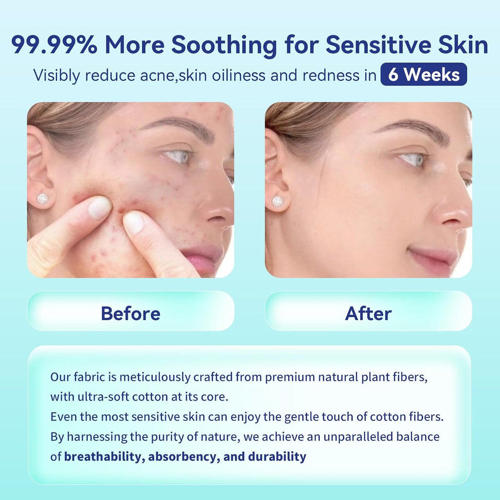 Ditoi Disposable Face Towels XXL, Soft Deep-Cleansing Face cloths,100 Count | Plant-Based Thick Facial Towels for Sensitive Skin,Disposable Washcloths for Skincare,Travel Essentials