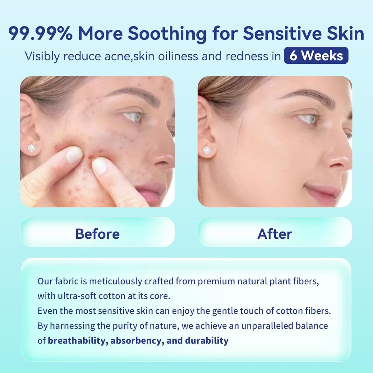 Ditoi Disposable Face Towels XXL, Soft Deep-Cleansing Face cloths,100 Count | Plant-Based Thick Facial Towels for Sensitive Skin,Disposable Washcloths for Skincare,Travel Essentials
