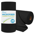 AIDEA Microfiber Cleaning Cloth Roll, Blue Shop Towels 55 Sheets 11×9" | Reusable Paper Towels, Microfiber Towels for Cars, Microfiber Rags for Automotive,Workshop, House, Kitchen, Cleaning Supplies