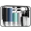 INSFIT 23 Pack Travel Bottles for Toiletries, TSA Approved Silicone Travel Size Toiletries with Toiletry Bag, BPA Free Leak Proof Refillable Travel Essentials for Liquids Shampoo Conditioner Lotion