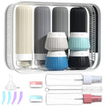 18Pack Travel Bottles for Toiletries TSA Approved Silicone Travel Containers for Toiletries, Leak Proof Refillable Liqus Shampoo And Conditioner travel Essentials toiletry Bottles (BPA Free)