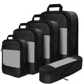 Compression Packing Cubes for Suitcases,5 Set Travel Essentials, Lightweight Luggage Organizer Bags, Travel Cubes for Carry on