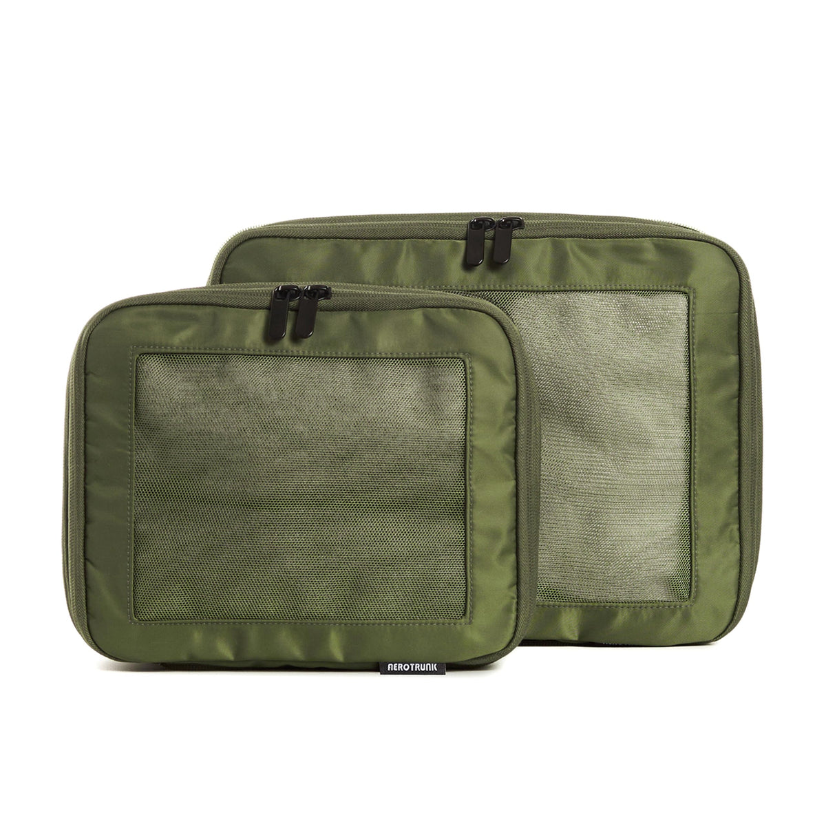 Compression Packing Cubes for Travel, 6-Pack, Beige | Solves overpacking, 6-Piece set fits most suitcases, 50% Space savings, Compression luggage organizer bags