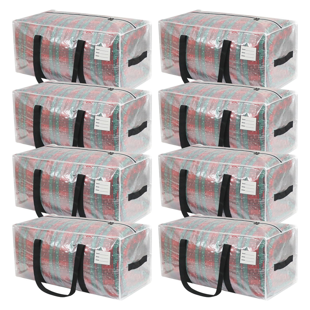 VTSVTS 6 Pack Extra Heavy Duty Large Moving Bags with Comfortable Handle & Strong Zipper,Storage Totes for Space Saving Moving Storage College Supplies Alternative to Moving Box,Pink