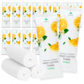 60 Hot or Cold Wrapped Moist Towels – 9'' x 9" Moist Towelettes Individually Wrapped Scented Disposable Face & Hand – Pre-Moistened Hand Wipes Soft Refreshing for Travel, Spa, Restaurant - Mixed