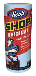 Scott Kimberly-Clark Professional Logistics Supply 75130KC Scott Shop Towels Blue 11 plug X 10,4 plug (27,9cm X 26,4cm), 1 Roll, 55 Per Pack | bike-oils